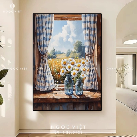 Tranh Hoa Cổ Điển | Tranh Ngọc Việt - Đắk Lắk | Tranh Ngọc Việt - Xưởng Tranh Đẹp Buôn Ma Thuột (BMT) DakLak