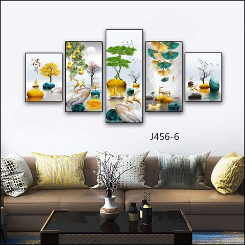 Bộ 5 Tranh Mới Đẹp | Tranh Ngọc Việt - Đắk Lắk | Tranh Ngọc Việt - Xưởng Tranh Đẹp Buôn Ma Thuột (BMT) DakLak