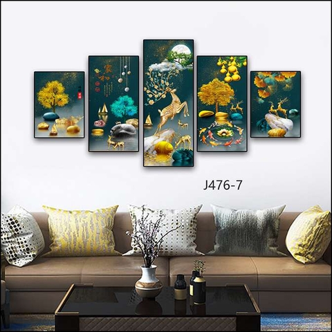 Bộ 5 Tranh Mới Đẹp | Tranh Ngọc Việt - Đắk Lắk | Tranh Ngọc Việt - Xưởng Tranh Đẹp Buôn Ma Thuột (BMT) DakLak