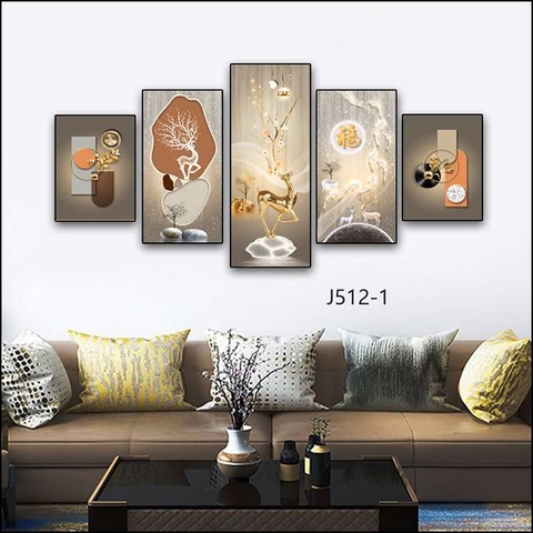 Bộ 5 Tranh Mới Đẹp | Tranh Ngọc Việt - Đắk Lắk | Tranh Ngọc Việt - Xưởng Tranh Đẹp Buôn Ma Thuột (BMT) DakLak