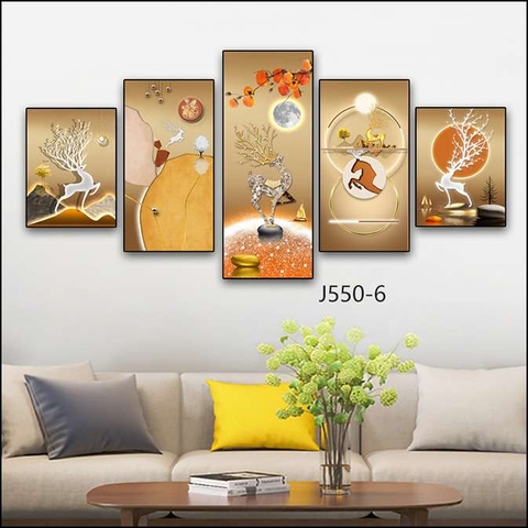 Bộ 5 Tranh Mới Đẹp | Tranh Ngọc Việt - Đắk Lắk | Tranh Ngọc Việt - Xưởng Tranh Đẹp Buôn Ma Thuột (BMT) DakLak