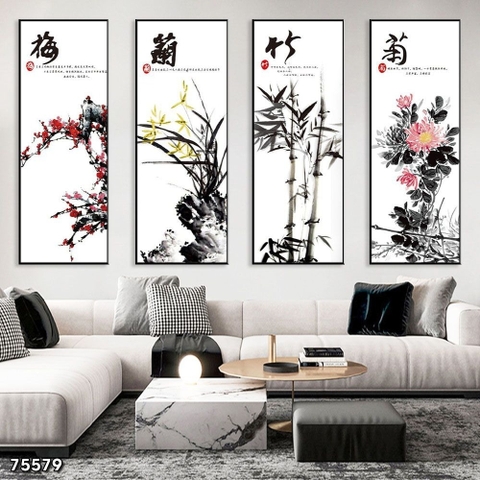 Tranh Tứ Quý Bốn Mùa | Tranh Ngọc Việt - Đắk Lắk | Tranh Ngọc Việt - Xưởng Tranh Đẹp Buôn Ma Thuột (BMT) DakLak