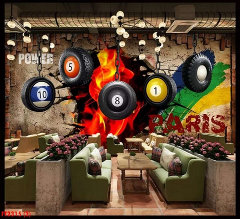 Tranh Quán Bida - Billiards | Tranh Ngọc Việt - Đắk Lắk | Tranh Ngọc Việt - Xưởng Tranh Đẹp Buôn Ma Thuột (BMT) DakLak