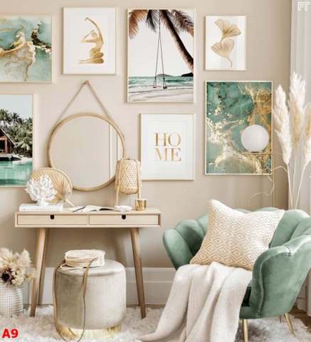 Tranh Bộ Nhiều Tấm | Tranh Ngọc Việt - Đắk Lắk | Tranh Ngọc Việt - Xưởng Tranh Đẹp Buôn Ma Thuột (BMT) DakLak