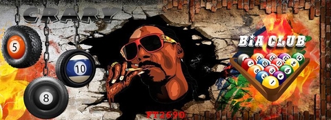 Tranh Quán Bida - Billiards | Tranh Ngọc Việt - Đắk Lắk | Tranh Ngọc Việt - Xưởng Tranh Đẹp Buôn Ma Thuột (BMT) DakLak