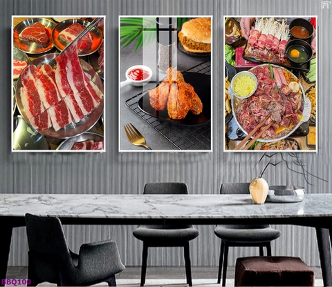 Tranh Lẩu Nướng BBQ | Tranh Ngọc Việt - Đắk Lắk | Tranh Ngọc Việt - Xưởng Tranh Đẹp Buôn Ma Thuột (BMT) DakLak