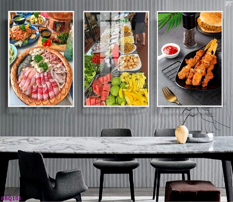 Tranh Lẩu Nướng BBQ | Tranh Ngọc Việt - Đắk Lắk | Tranh Ngọc Việt - Xưởng Tranh Đẹp Buôn Ma Thuột (BMT) DakLak