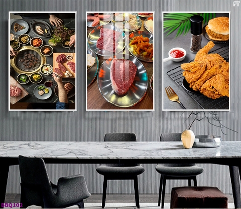 Tranh Lẩu Nướng BBQ | Tranh Ngọc Việt - Đắk Lắk | Tranh Ngọc Việt - Xưởng Tranh Đẹp Buôn Ma Thuột (BMT) DakLak