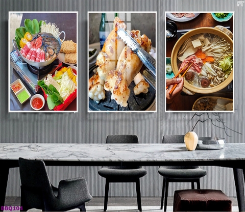 Tranh Lẩu Nướng BBQ | Tranh Ngọc Việt - Đắk Lắk | Tranh Ngọc Việt - Xưởng Tranh Đẹp Buôn Ma Thuột (BMT) DakLak