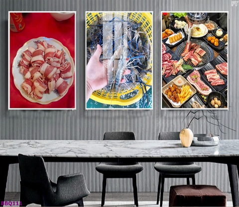 Tranh Lẩu Nướng BBQ | Tranh Ngọc Việt - Đắk Lắk | Tranh Ngọc Việt - Xưởng Tranh Đẹp Buôn Ma Thuột (BMT) DakLak