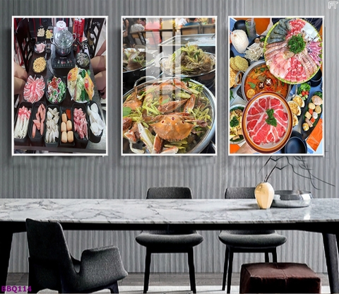 Tranh Lẩu Nướng BBQ | Tranh Ngọc Việt - Đắk Lắk | Tranh Ngọc Việt - Xưởng Tranh Đẹp Buôn Ma Thuột (BMT) DakLak