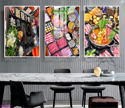 Tranh Lẩu Nướng BBQ | Tranh Ngọc Việt - Đắk Lắk | Tranh Ngọc Việt - Xưởng Tranh Đẹp Buôn Ma Thuột (BMT) DakLak