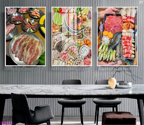 Tranh Lẩu Nướng BBQ | Tranh Ngọc Việt - Đắk Lắk | Tranh Ngọc Việt - Xưởng Tranh Đẹp Buôn Ma Thuột (BMT) DakLak