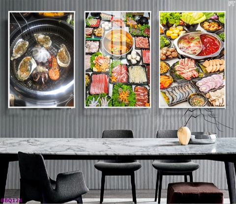 Tranh Lẩu Nướng BBQ | Tranh Ngọc Việt - Đắk Lắk | Tranh Ngọc Việt - Xưởng Tranh Đẹp Buôn Ma Thuột (BMT) DakLak