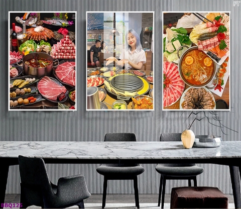 Tranh Lẩu Nướng BBQ | Tranh Ngọc Việt - Đắk Lắk | Tranh Ngọc Việt - Xưởng Tranh Đẹp Buôn Ma Thuột (BMT) DakLak