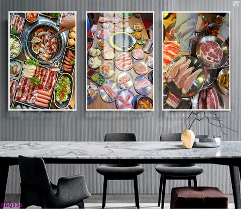 Tranh Lẩu Nướng BBQ | Tranh Ngọc Việt - Đắk Lắk | Tranh Ngọc Việt - Xưởng Tranh Đẹp Buôn Ma Thuột (BMT) DakLak