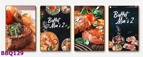 Tranh Lẩu Nướng BBQ | Tranh Ngọc Việt - Đắk Lắk | Tranh Ngọc Việt - Xưởng Tranh Đẹp Buôn Ma Thuột (BMT) DakLak