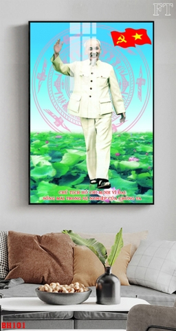 Tranh Bác Hồ - Bác Giáp - Bác Trọng | Tranh Ngọc Việt - Đắk Lắk | Tranh Ngọc Việt - Xưởng Tranh Đẹp Buôn Ma Thuột (BMT) DakLak