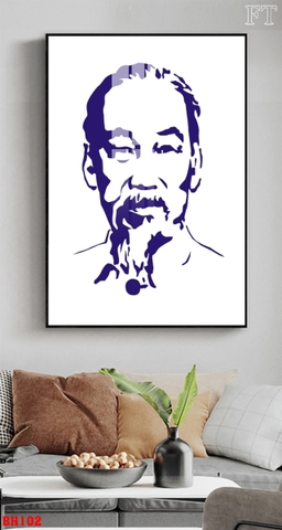 Tranh Bác Hồ - Bác Giáp - Bác Trọng | Tranh Ngọc Việt - Đắk Lắk | Tranh Ngọc Việt - Xưởng Tranh Đẹp Buôn Ma Thuột (BMT) DakLak
