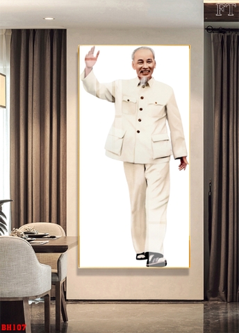 Tranh Bác Hồ - Bác Giáp - Bác Trọng | Tranh Ngọc Việt - Đắk Lắk | Tranh Ngọc Việt - Xưởng Tranh Đẹp Buôn Ma Thuột (BMT) DakLak