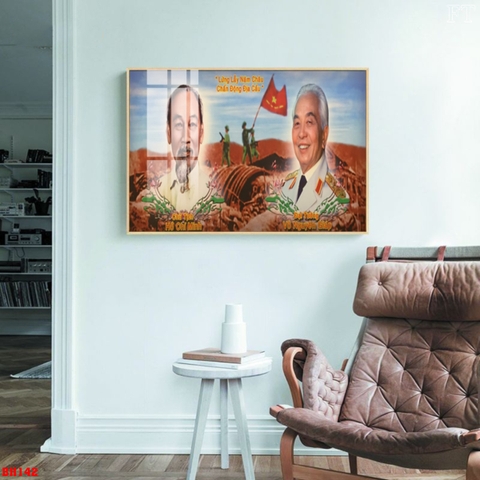Tranh Bác Hồ - Bác Giáp - Bác Trọng | Tranh Ngọc Việt - Đắk Lắk | Tranh Ngọc Việt - Xưởng Tranh Đẹp Buôn Ma Thuột (BMT) DakLak