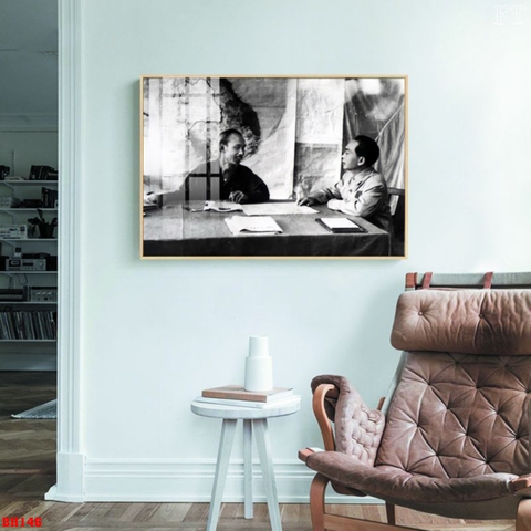 Tranh Bác Hồ - Bác Giáp - Bác Trọng | Tranh Ngọc Việt - Đắk Lắk | Tranh Ngọc Việt - Xưởng Tranh Đẹp Buôn Ma Thuột (BMT) DakLak