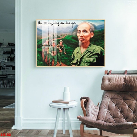 Tranh Bác Hồ - Bác Giáp - Bác Trọng | Tranh Ngọc Việt - Đắk Lắk | Tranh Ngọc Việt - Xưởng Tranh Đẹp Buôn Ma Thuột (BMT) DakLak