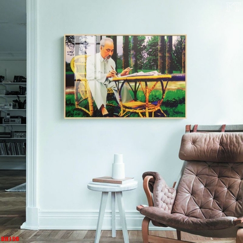 Tranh Bác Hồ - Bác Giáp - Bác Trọng | Tranh Ngọc Việt - Đắk Lắk | Tranh Ngọc Việt - Xưởng Tranh Đẹp Buôn Ma Thuột (BMT) DakLak