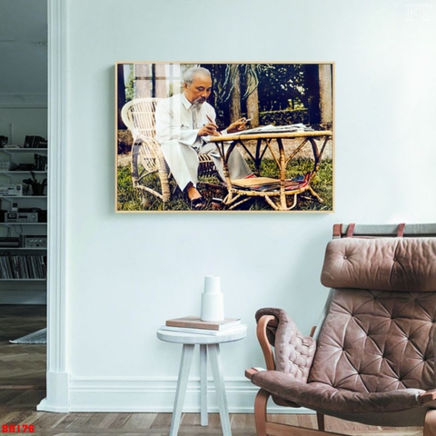 Tranh Bác Hồ - Bác Giáp - Bác Trọng | Tranh Ngọc Việt - Đắk Lắk | Tranh Ngọc Việt - Xưởng Tranh Đẹp Buôn Ma Thuột (BMT) DakLak