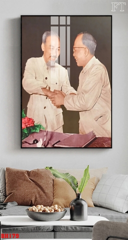 Tranh Bác Hồ - Bác Giáp - Bác Trọng | Tranh Ngọc Việt - Đắk Lắk | Tranh Ngọc Việt - Xưởng Tranh Đẹp Buôn Ma Thuột (BMT) DakLak