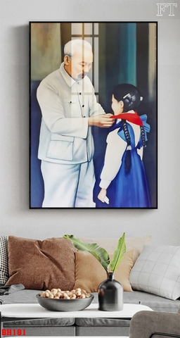 Tranh Bác Hồ - Bác Giáp - Bác Trọng | Tranh Ngọc Việt - Đắk Lắk | Tranh Ngọc Việt - Xưởng Tranh Đẹp Buôn Ma Thuột (BMT) DakLak