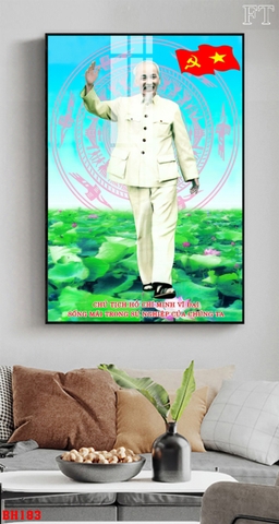 Tranh Bác Hồ - Bác Giáp - Bác Trọng | Tranh Ngọc Việt - Đắk Lắk | Tranh Ngọc Việt - Xưởng Tranh Đẹp Buôn Ma Thuột (BMT) DakLak