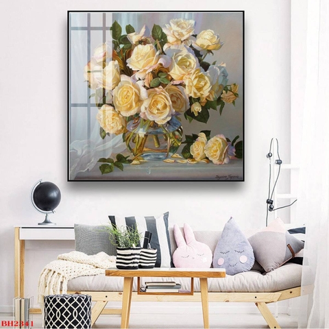 Tranh Bình Hoa Đẹp | Tranh Ngọc Việt - Đắk Lắk | Tranh Ngọc Việt - Xưởng Tranh Đẹp Buôn Ma Thuột (BMT) DakLak