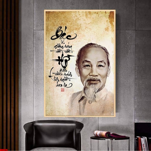 Tranh Bác Hồ - Bác Giáp - Bác Trọng | Tranh Ngọc Việt - Đắk Lắk | Tranh Ngọc Việt - Xưởng Tranh Đẹp Buôn Ma Thuột (BMT) DakLak