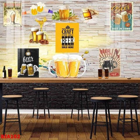 Tranh Quán Nhậu - Bia | Tranh Ngọc Việt - Đắk Lắk | Tranh Ngọc Việt - Xưởng Tranh Đẹp Buôn Ma Thuột (BMT) DakLak