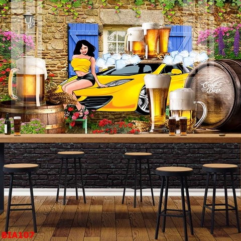 Tranh Quán Nhậu - Bia | Tranh Ngọc Việt - Đắk Lắk | Tranh Ngọc Việt - Xưởng Tranh Đẹp Buôn Ma Thuột (BMT) DakLak