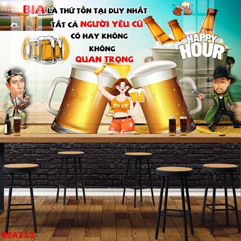 Tranh Quán Nhậu - Bia | Tranh Ngọc Việt - Đắk Lắk | Tranh Ngọc Việt - Xưởng Tranh Đẹp Buôn Ma Thuột (BMT) DakLak