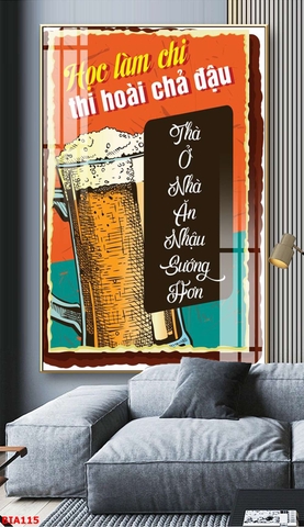 Tranh Quán Nhậu - Bia | Tranh Ngọc Việt - Đắk Lắk | Tranh Ngọc Việt - Xưởng Tranh Đẹp Buôn Ma Thuột (BMT) DakLak