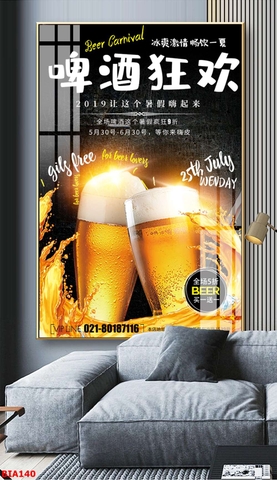 Tranh Quán Nhậu - Bia | Tranh Ngọc Việt - Đắk Lắk | Tranh Ngọc Việt - Xưởng Tranh Đẹp Buôn Ma Thuột (BMT) DakLak