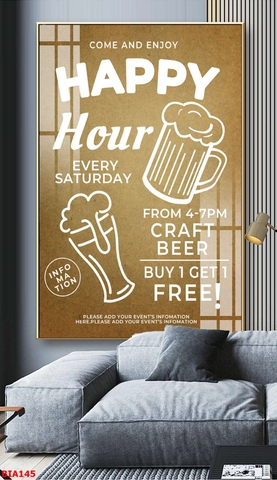 Tranh Quán Nhậu - Bia | Tranh Ngọc Việt - Đắk Lắk | Tranh Ngọc Việt - Xưởng Tranh Đẹp Buôn Ma Thuột (BMT) DakLak