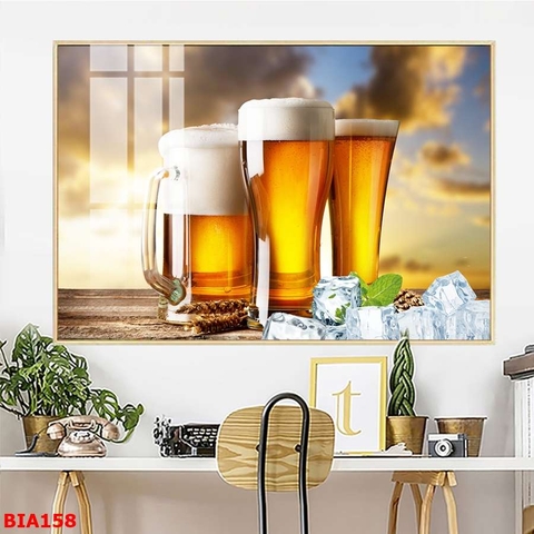 Tranh Quán Nhậu - Bia | Tranh Ngọc Việt - Đắk Lắk | Tranh Ngọc Việt - Xưởng Tranh Đẹp Buôn Ma Thuột (BMT) DakLak