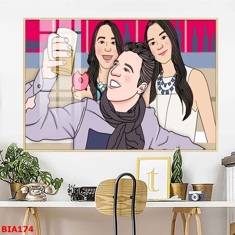 Tranh Quán Nhậu - Bia | Tranh Ngọc Việt - Đắk Lắk | Tranh Ngọc Việt - Xưởng Tranh Đẹp Buôn Ma Thuột (BMT) DakLak