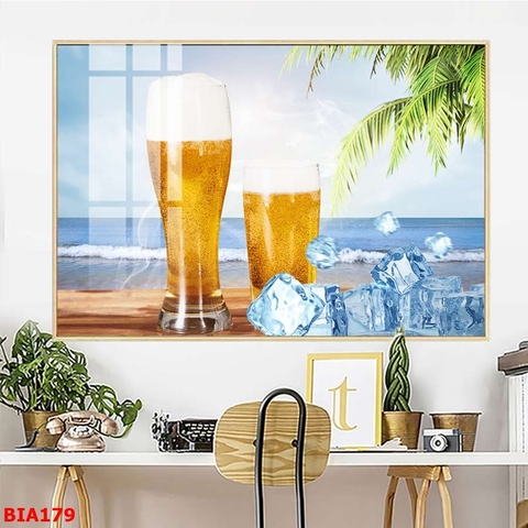 Tranh Quán Nhậu - Bia | Tranh Ngọc Việt - Đắk Lắk | Tranh Ngọc Việt - Xưởng Tranh Đẹp Buôn Ma Thuột (BMT) DakLak