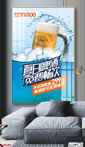 Tranh Quán Nhậu - Bia | Tranh Ngọc Việt - Đắk Lắk | Tranh Ngọc Việt - Xưởng Tranh Đẹp Buôn Ma Thuột (BMT) DakLak