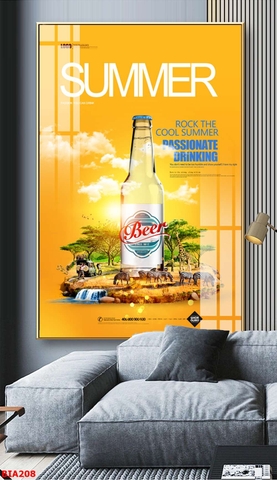 Tranh Quán Nhậu - Bia | Tranh Ngọc Việt - Đắk Lắk | Tranh Ngọc Việt - Xưởng Tranh Đẹp Buôn Ma Thuột (BMT) DakLak