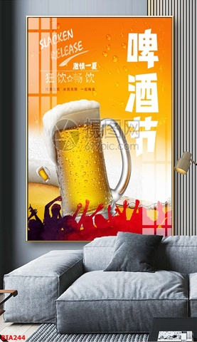 Tranh Quán Nhậu - Bia | Tranh Ngọc Việt - Đắk Lắk | Tranh Ngọc Việt - Xưởng Tranh Đẹp Buôn Ma Thuột (BMT) DakLak