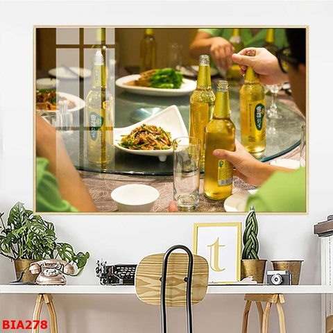 Tranh Quán Nhậu - Bia | Tranh Ngọc Việt - Đắk Lắk | Tranh Ngọc Việt - Xưởng Tranh Đẹp Buôn Ma Thuột (BMT) DakLak