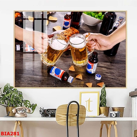 Tranh Quán Nhậu - Bia | Tranh Ngọc Việt - Đắk Lắk | Tranh Ngọc Việt - Xưởng Tranh Đẹp Buôn Ma Thuột (BMT) DakLak