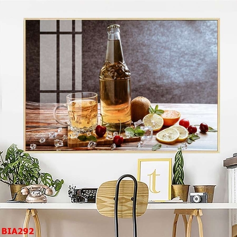 Tranh Quán Nhậu - Bia | Tranh Ngọc Việt - Đắk Lắk | Tranh Ngọc Việt - Xưởng Tranh Đẹp Buôn Ma Thuột (BMT) DakLak