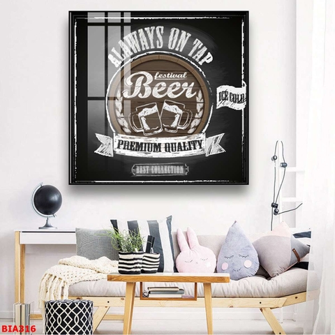 Tranh Quán Nhậu - Bia | Tranh Ngọc Việt - Đắk Lắk | Tranh Ngọc Việt - Xưởng Tranh Đẹp Buôn Ma Thuột (BMT) DakLak